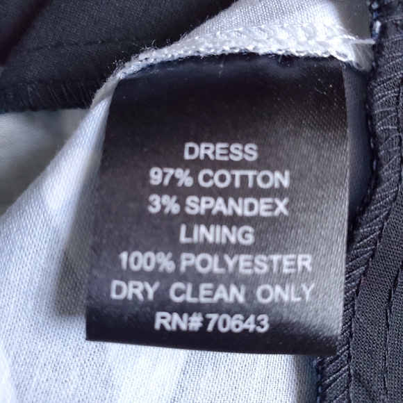 Jessica Howard Fit & Flare Cotton Dress 10 Petite - Picture 4 of 4